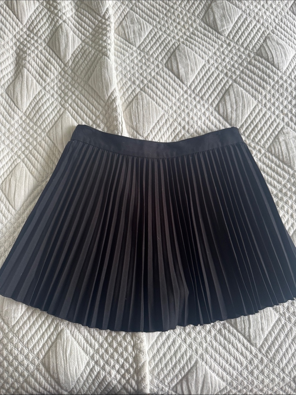 Black Pleated Women's Skort